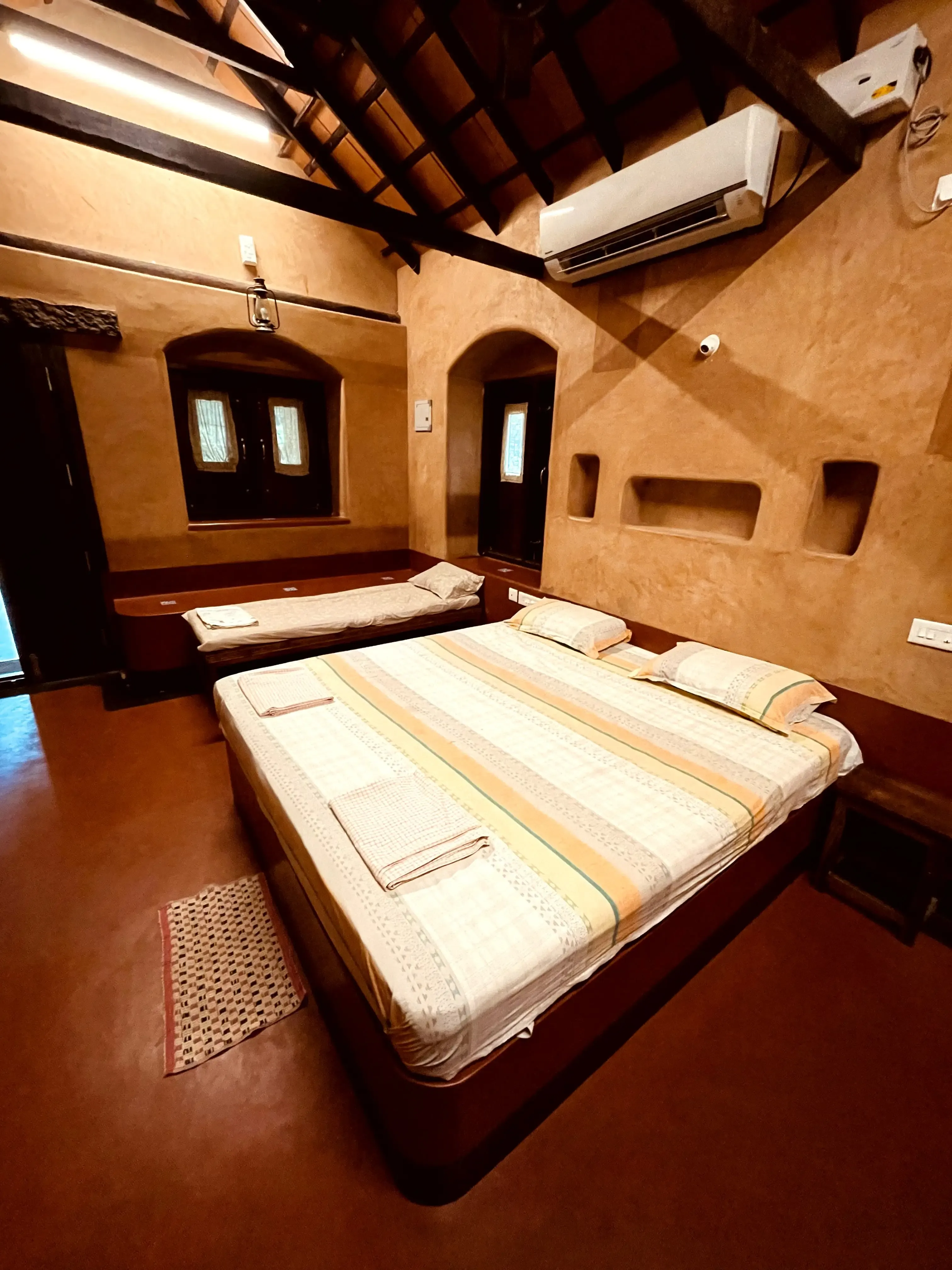 Rooms at Deluxe Cottage at Down To Earth Farmstay by Laksem, Pollachi