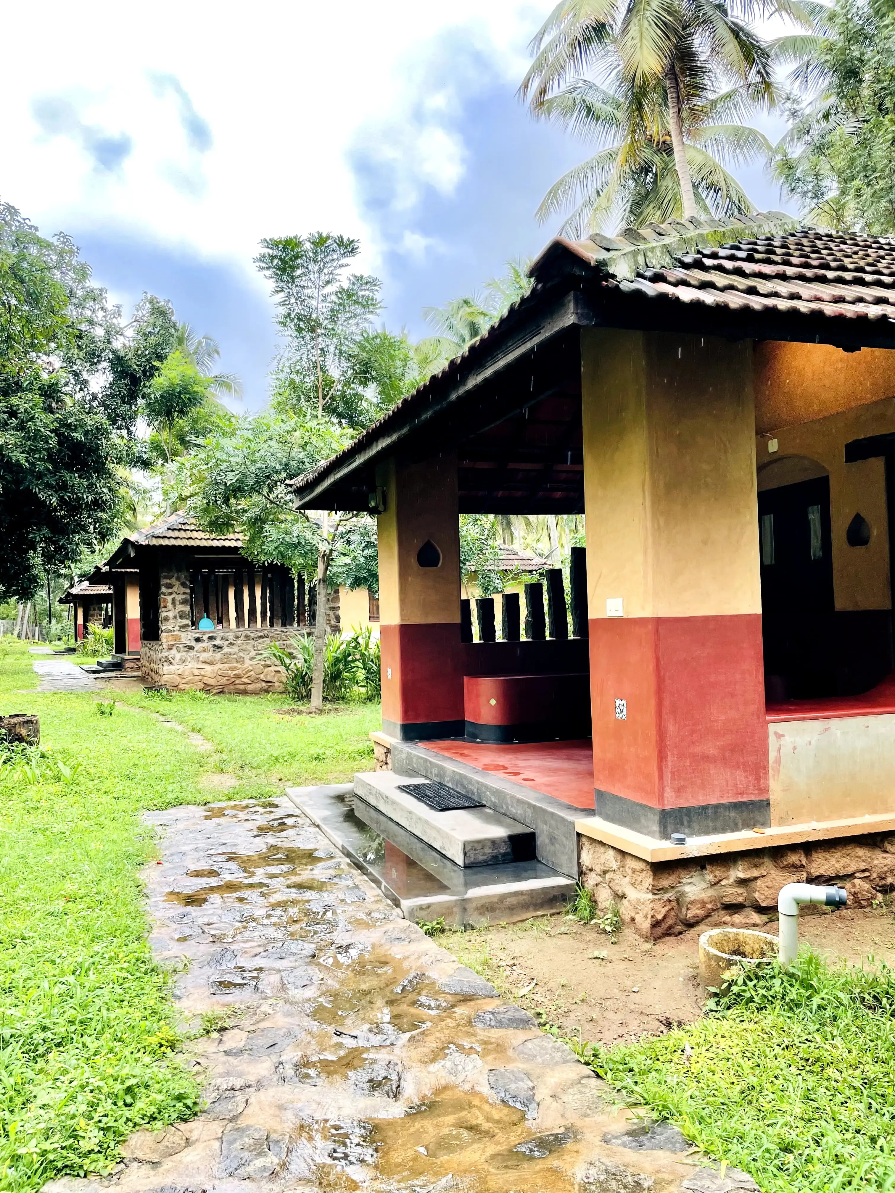 Rooms at Deluxe Cottage at Down To Earth Farmstay by Laksem, Pollachi